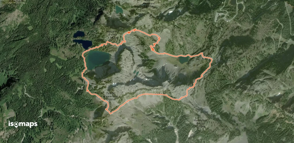 Chain Lakes Loop Trail