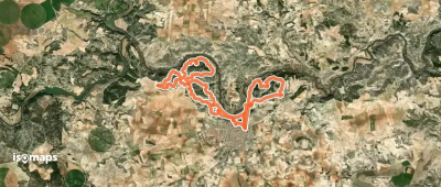 Las ramblas de la Abadia y el Batán