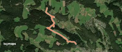 Auf dem Berg - Abzweig Klausenhof