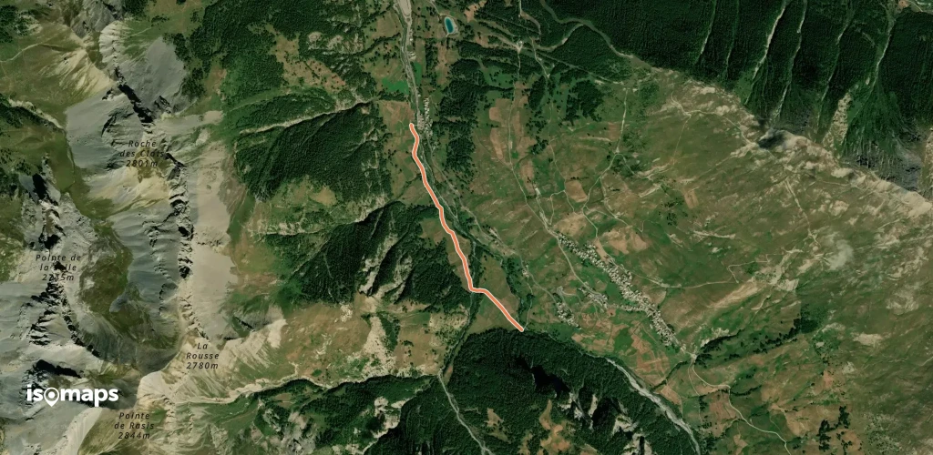 La Chalp de Saint-Véran - Pont du Moulin