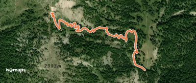 Col du Tronchet - Ravin des Tegneytes