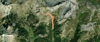 Lac de Souliers - Ravin des Tegneytes