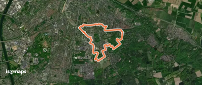 WNW Arnhem Nijmegen - Heijendaal - gele route