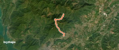 韶关石岩坑南北峰线