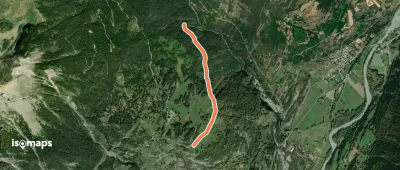Ancien Canal - Croix du Serre de l'Aigle