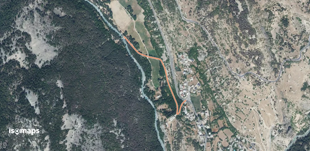La Bâtie des Vigneaux - Pont du Grand Pré