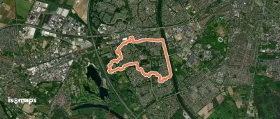 WNW Arnhem Nijmegen - Meijhorst - blauwe route