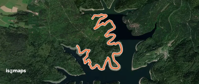 Tour du lac de Pierre-Percée