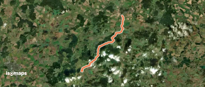 Svatojakubská cesta, Všerubská trasa, Nepomuk - Plánice