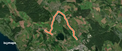 Halbmarathonstrecke rund um Überlingen