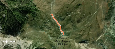 Sommet des Anges - Route militaire