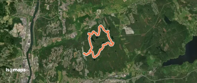 Bergsjödal Vit-Svart