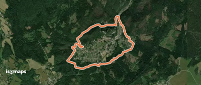 Talringweg Oybin (grüner Punkt)