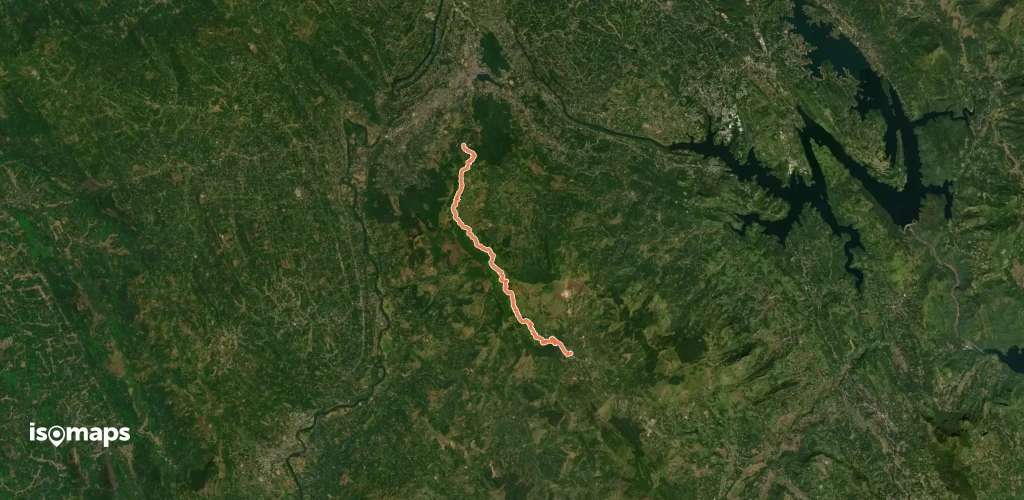 Pekoe Trail - Stage 01 - Hantana to Galaha
