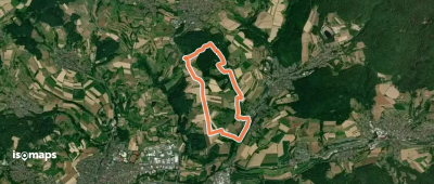 Roter Schmetterling, Rundwanderweg Sailauf