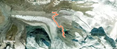 Alte Monte Rosa Hütte Weg