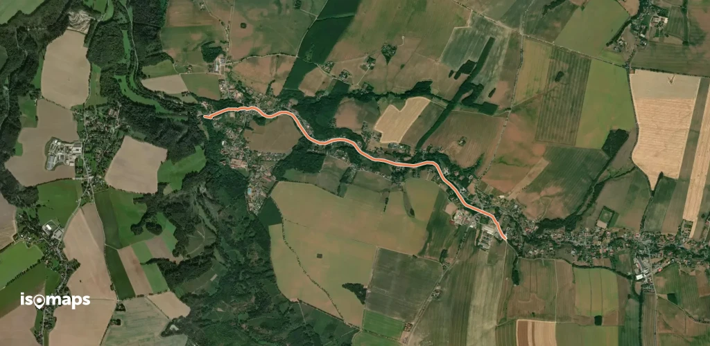 Wanderweg Kleinbahnstrecke