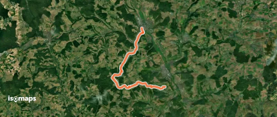 Rote Diagonale - Tauberbischofsheim nach Beckstein