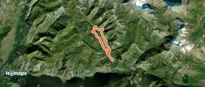 Le Vallon de la Buffe par les Orliers