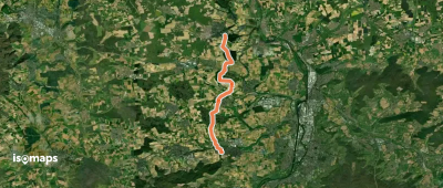 Blauer Punkt, Bad Rappenau - Schluchtern