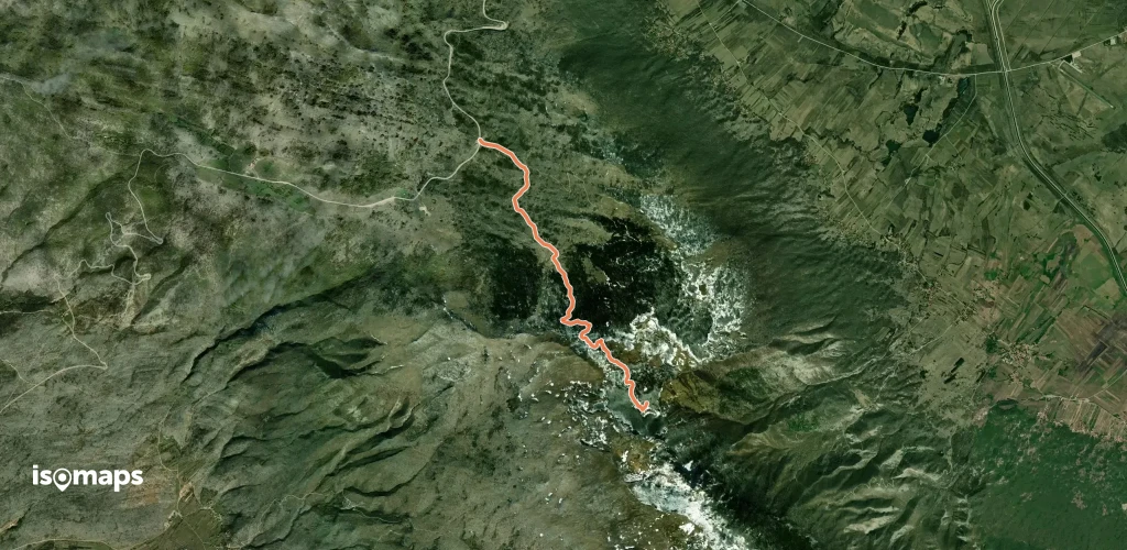 Planinska staza od Vagnja-Rosni dolac-Kurtagić dolac