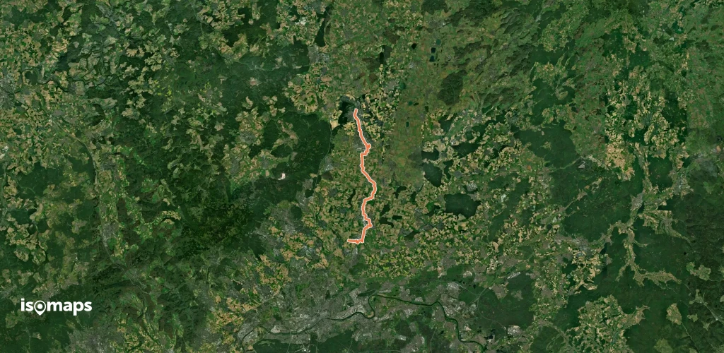 Jakobspilgerweg Marburg - Frankfurt (Teilstück Bad Nauheim - Bad Vilbel)