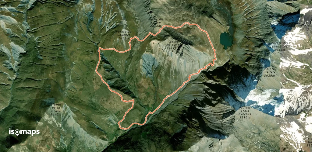 Le Lac du Goléon par le Cruq des Aiguilles