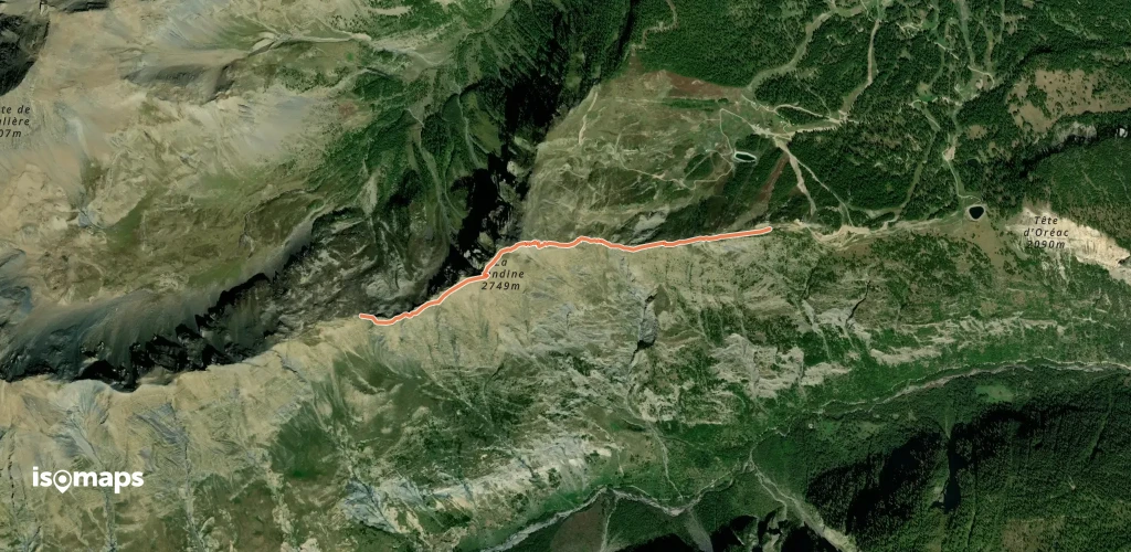 Crête des Bancs - Col du Bal