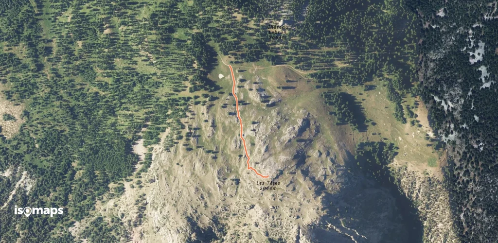 Lac des Poutilles - Les Têtes