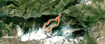 La Brèche Pacave depuis La Grave