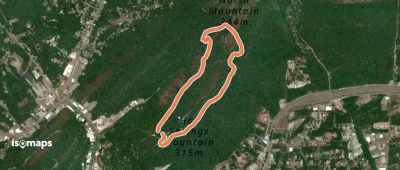Hot Springs Mountain Trail