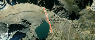 Col des Grangettes - Lac de l'Eychauda