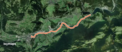 Ilanz->Station Valendas