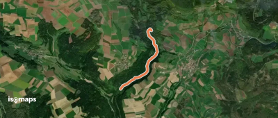 Am unteren Flühenweg - Bei der Eisenbahnbrücke