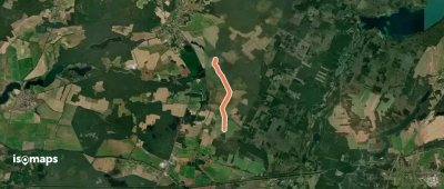 Gelber Balken Groß Schönebeck - Zerpenschleuse