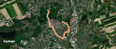 Czarny szlak Pszczyna, skansen - Pszczyna, ul. Wodzisławska