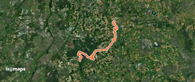 Maas-Niederrheinpad etappe 11