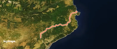 Camí de Sant Jaume (Sant Pere de Rodes - Montserrat)