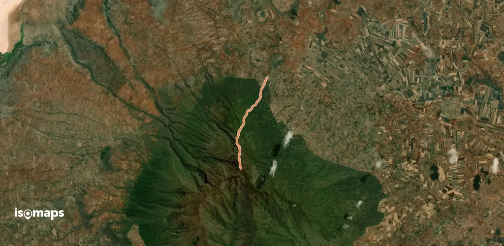 Mount Hanang Barjomot Route