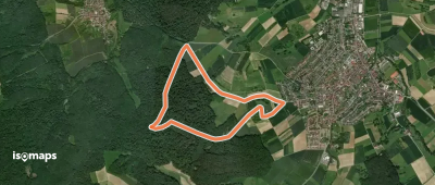 Rundwanderweg Groß-Bieberau Heidekopf 5: Tal-Weg