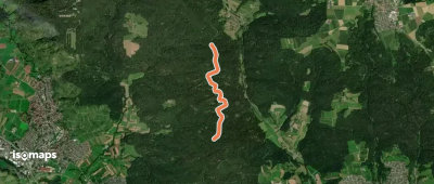 blaues Minus HW10 Hohbergkopf - Heuberg