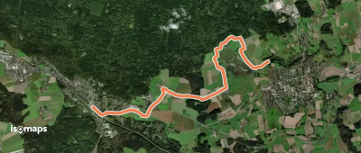 MVV Wanderweg Dreieck (Kirchseeon - Ebersberg)
