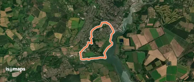 Marshes, Mudflats and Woodbridge Circular Walk, Kyson Hill