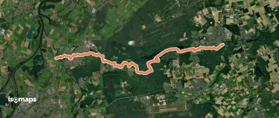 Maas-Niederrheinpad etappe 23