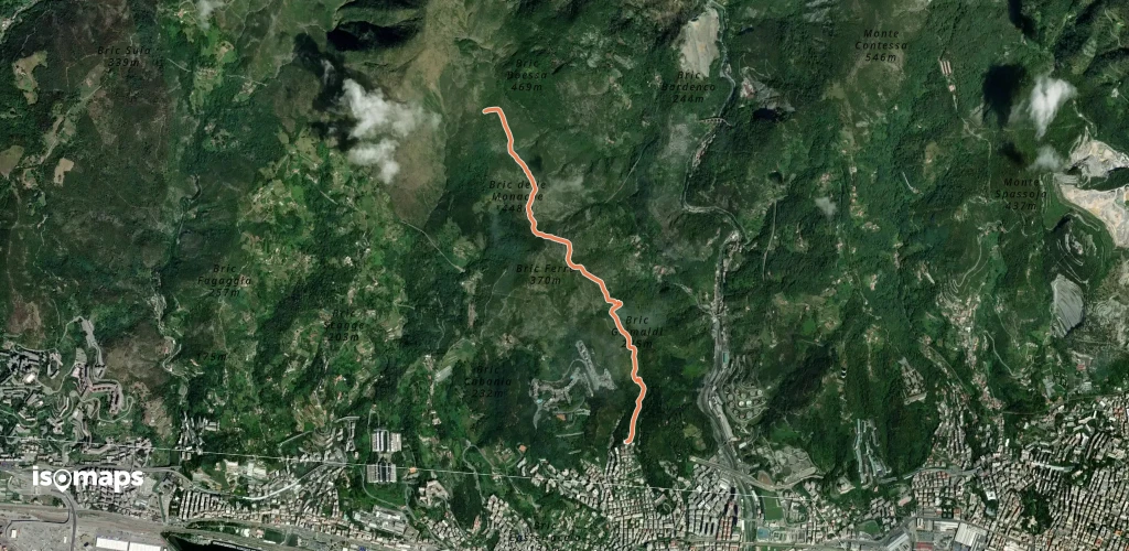 Via Vespucci - Fossa del Lupo