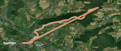 Hauptlinie des SAV (blauer Strich)