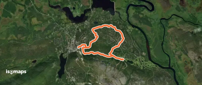 Official Levi Nordic Walking track 14