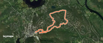 Official Levi Nordic Walking track 9