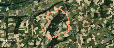 Rundwanderweg Allhaminger Forst