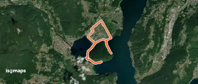 Giro lungolago atorno al monte Caslano